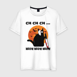 Мужская футболка хлопок Ch ch meow