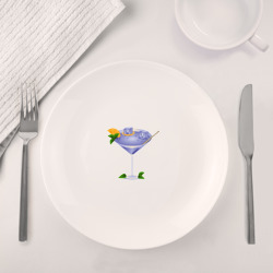 Набор: тарелка + кружка Мультяшный коктейль - фото 2