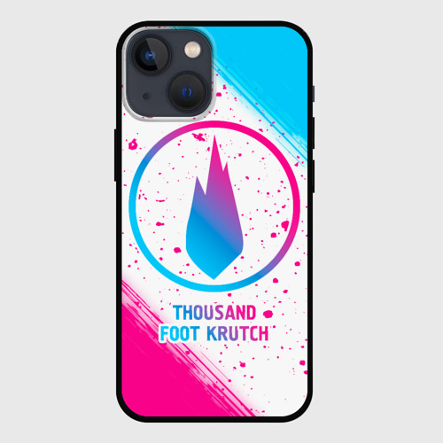 Чехол для iPhone 13 mini Thousand Foot Krutch neon gradient style