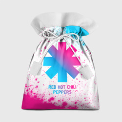 Подарочный 3D мешок Red Hot Chili Peppers neon gradient style