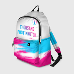 Рюкзак 3D Thousand Foot Krutch neon gradient style посередине