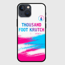 Чехол для iPhone 13 mini Thousand Foot Krutch neon gradient style посередине