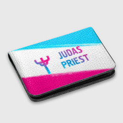 Картхолдер с принтом Judas Priest neon gradient style по-горизонтали