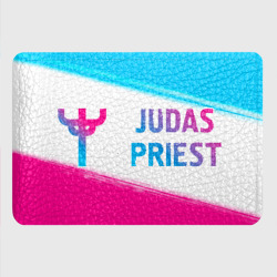 Картхолдер с принтом Judas Priest neon gradient style по-горизонтали - фото 2