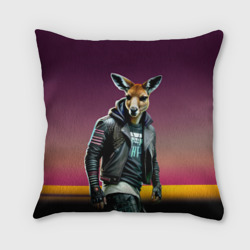 Подушка 3D Cool kangaroo - ai art