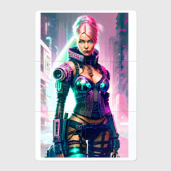 Магнитный плакат 2Х3 Cool Barbie - cyberpunk - ai art