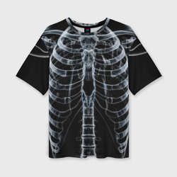 Женская футболка oversize 3D Рентген твоего тела