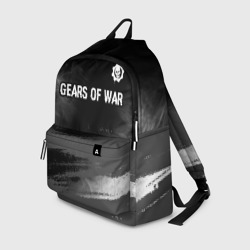 Gears of War glitch на темном фоне посередине – Рюкзак с принтом купить