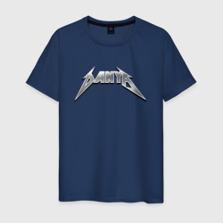 Мужская футболка хлопок Даня в стиле рок-группы Металлика