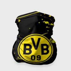 Бандана-труба 3D Borussia yellow splash