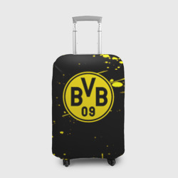 Чехол для чемодана 3D Borussia yellow splash