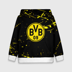 Детская толстовка 3D Borussia yellow splash