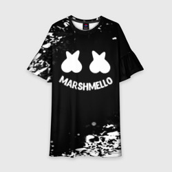 Детское платье 3D Marshmello splash