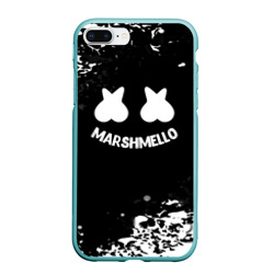 Чехол для iPhone 7Plus/8 Plus матовый Marshmello splash
