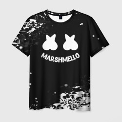 Мужская футболка 3D Marshmello splash