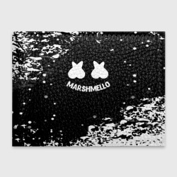 Обложка для студенческого билета Marshmello splash