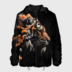 Мужская куртка 3D Дымный тигр