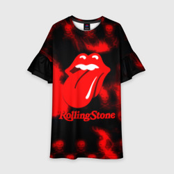 Детское платье 3D Rolling Stone rock