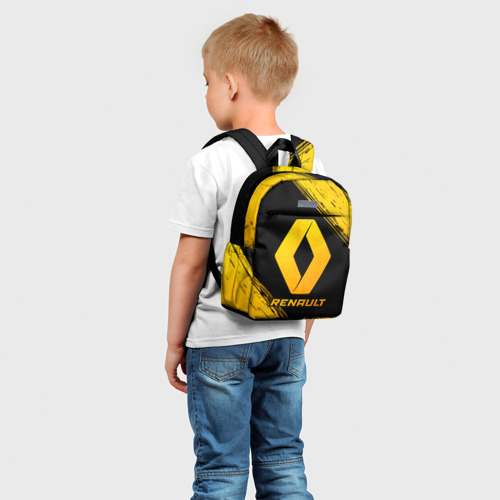 Детский рюкзак 3D Renault - gold gradient - фото 3