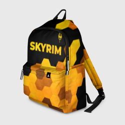 Рюкзак 3D Skyrim - gold gradient посередине