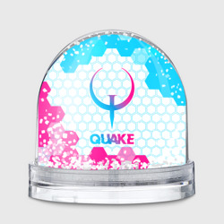 Игрушка Снежный шар Quake neon gradient style