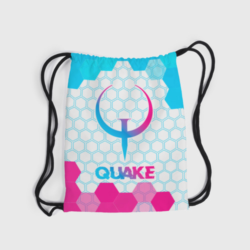 Рюкзак-мешок 3D Quake neon gradient style - фото 6