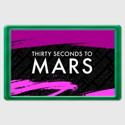 Магнит 45*70 Thirty Seconds to Mars rock legends по-горизонтали