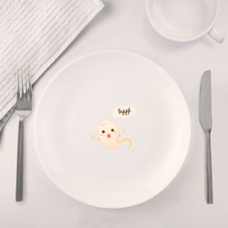Набор: тарелка + кружка Пугающее привидение - фото 2