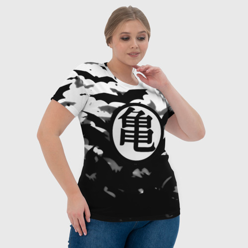 Женская футболка 3D с принтом Dragon ball Helloween bat, фото #4