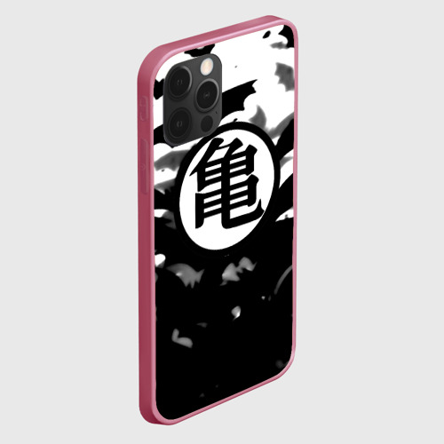 Чехол для iPhone 12 Pro с принтом Dragon ball Helloween bat, вид сбоку #3