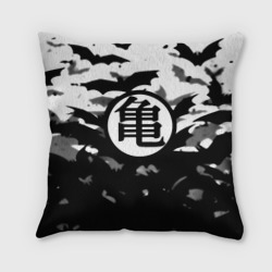 Подушка 3D Dragon Ball: Goku turtle Hermit Symbol - chinese hieroglyph with bats