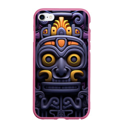 Чехол для iPhone 6/6S матовый Орнамент в стиле ацтеков