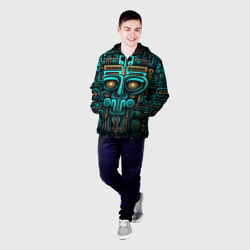 Мужская куртка 3D Орнамент в ацтекском стиле - фото 2