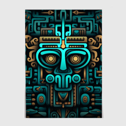 Постер Орнамент в ацтекском стиле