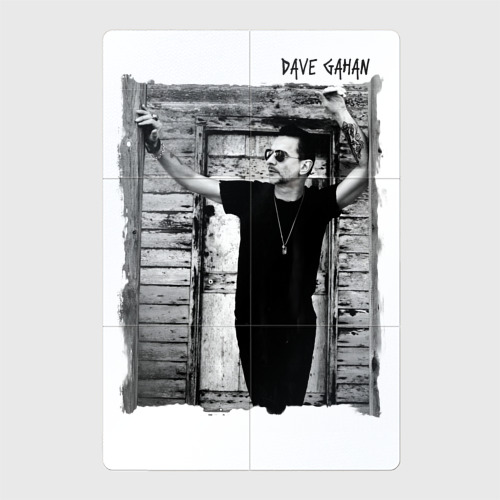 Магнитный плакат 2Х3 Depeche Mode - Dave Gahan by Anton Corbijn