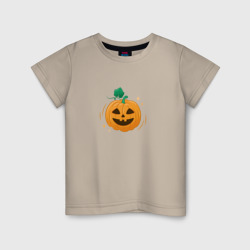 Веселая тыковка – Детская футболка хлопок с принтом купить со скидкой в -20%