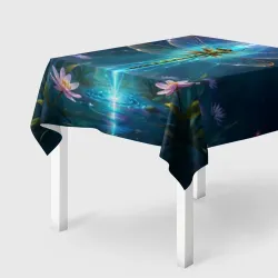 Скатерть 3D Мистическая стрекоза
