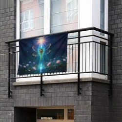 Флаг-баннер Мистическая стрекоза - фото 2