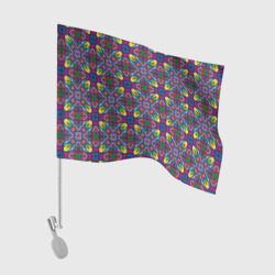 Флаг для автомобиля Стеклянная мозаика