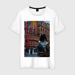 Мужская футболка хлопок MoMo - Лондон