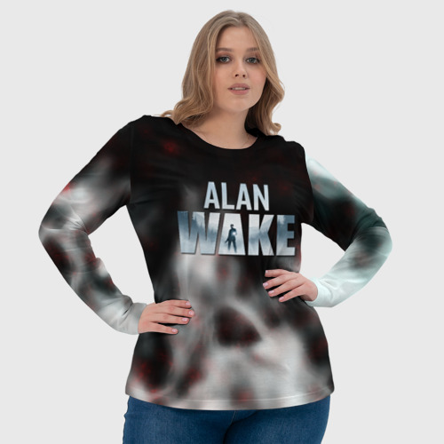 Женский лонгслив 3D Alan Wake game 2023, цвет 3D печать - фото 6