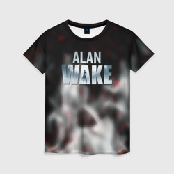 Женская футболка 3D Alan Wake game 2023