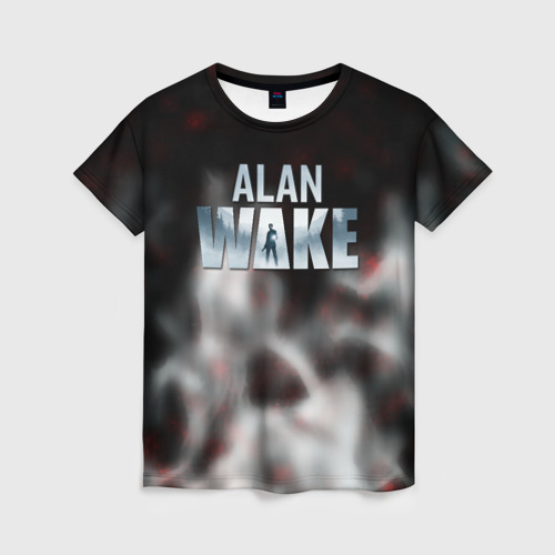 Женская футболка 3D Alan Wake game 2023, цвет 3D печать