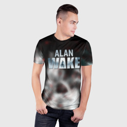 Мужская футболка 3D Slim Alan Wake game 2023 - фото 2