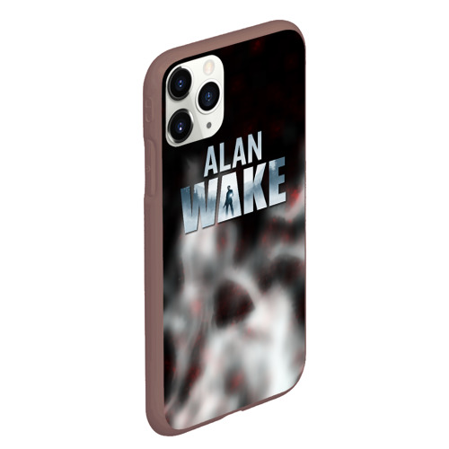 Чехол для iPhone 11 Pro Max матовый Alan Wake game 2023, цвет коричневый - фото 3