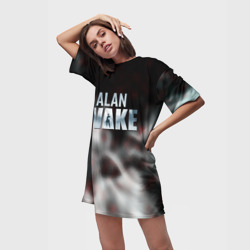 Платье-футболка 3D Alan Wake game 2023 - фото 2