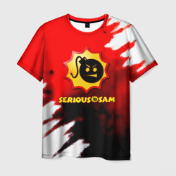 Serious Sam blood game – Мужская футболка 3D с принтом купить со скидкой в -26%