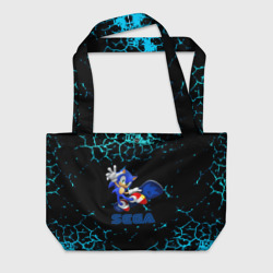 Пляжная сумка 3D Sonic sega game
