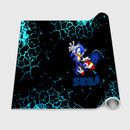 Бумага для упаковки 3D Sonic sega game - фото 2