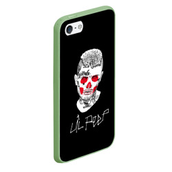 Чехол для iPhone 5/5S матовый Lil Peep idol 2023 - фото 2